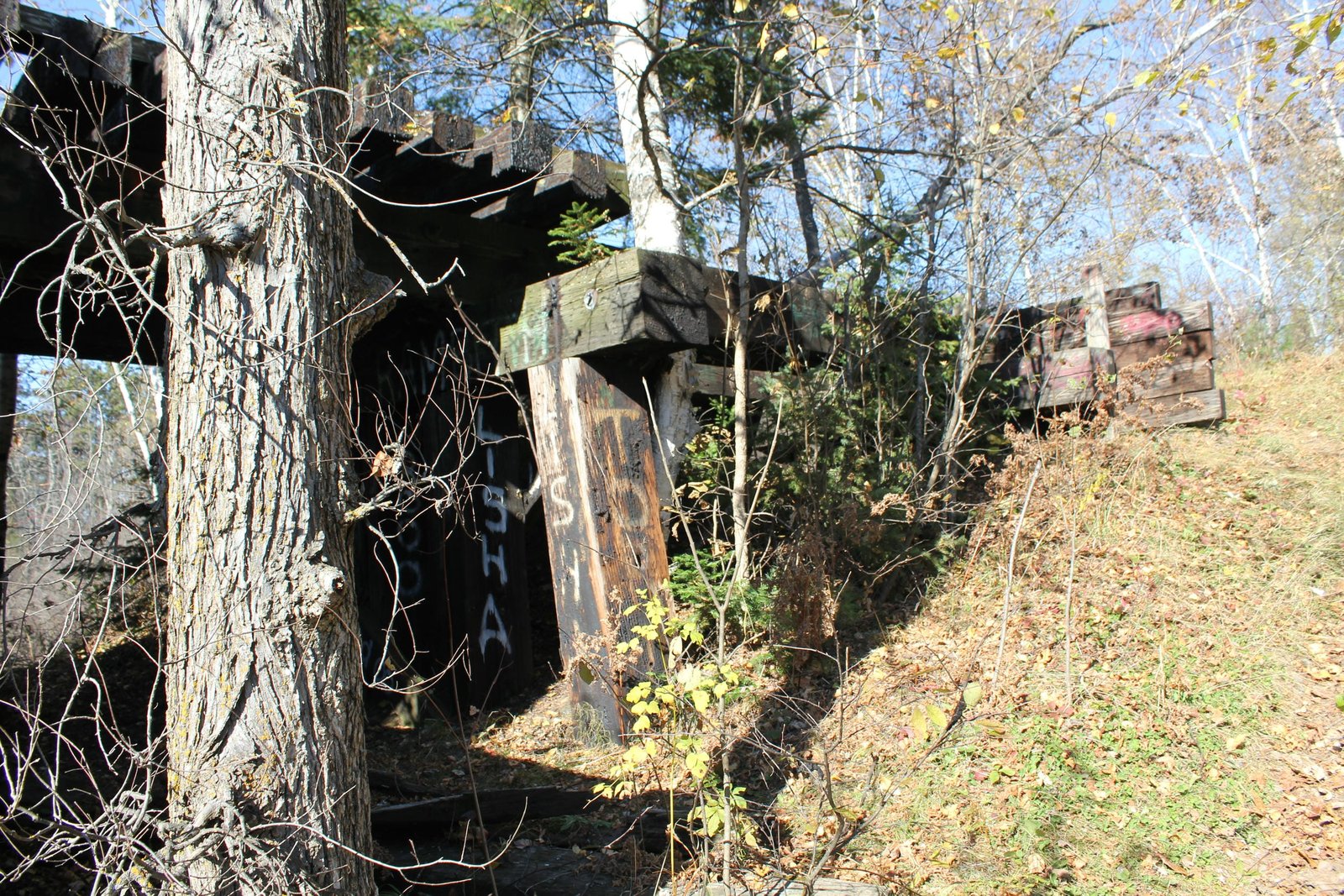 North abutment